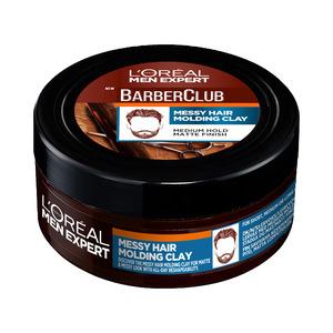 L'Oréal Men Expert Barber Club Messy Hair Molding Clay - 75 ml.
