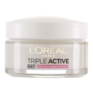 L'Oréal Paris Triple Active Day Cream Dry/Sens - 50 ml.