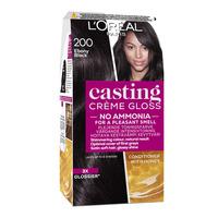 L'Oréal Paris Casting Creme Gloss Hårtone - 1 stk. - 200 Ebony Black