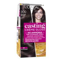 L'Oréal Paris Casting Creme Gloss Hårtone - 1 stk. - 300 Darkest Brown