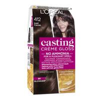 L'Oréal Paris Casting Creme Gloss Hårtone - 1 stk. - 412 Iced Cacao