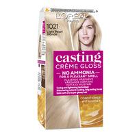 L'Oréal Paris Casting Creme Gloss Hårtone - 1 stk. - 1021 Light Pearl Blonde