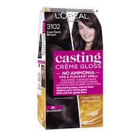 L'Oréal Paris Casting Creme Gloss Hårtone - 1 stk. - 3102 Cool Dark Brown