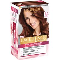 L'Oréal Paris Excellence Crème Hårfarve - 1 stk. - 5.5 Light Mahogany Brown