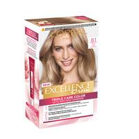 L'Oréal Paris Excellence Crème Hårfarve - 1 stk. - 8.1 Light Ash Blonde