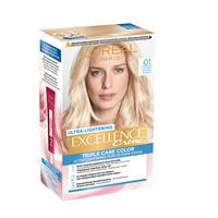 L'Oréal Paris Excellence Crème Hårfarve - 1 stk. - 01 Lightest Natural Blonde