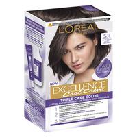 L'Oréal Paris Excellence Crème Hårfarve - 1 stk. - 5.11 Ultra Ash Light Brown