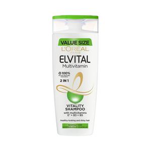 Elvital Multivitamin 2 in1 Shampoo + Balsam - 400 ml.