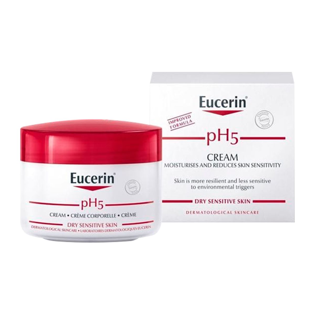Eucerin pH5 SkinProtection Cream 75 ml Med24.dk