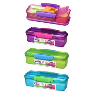Sistema Snack Attack er genial til opbevaring af snacks, da den gør det muligt både at have snacks og dip med på farten.