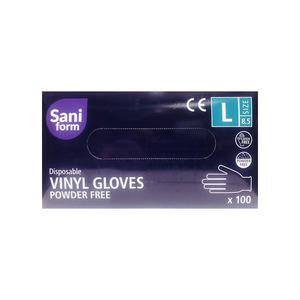 Sani Form Vinyl Latex Free L u/pudder - 100 stk.