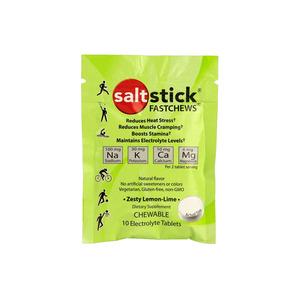 Saltstick Fastchews Lemon-Lime - 10 stk