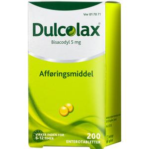 #3 - Dulcolax enterotabletter 5mg - 200 stk.