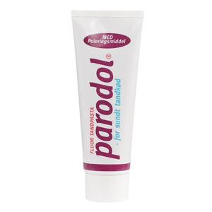 Parodol tandpasta rød m/pol - 75 ml