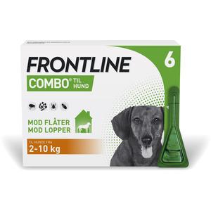 Frontline Combo Vet - hund - 2-10 kg - 6 pipetter