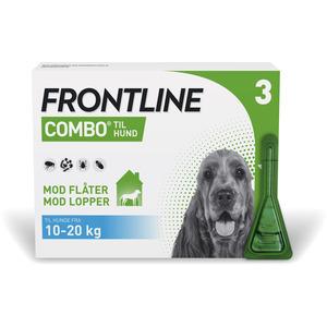 Frontline Combo Vet - hund 10-20 kg - 3 pipetter