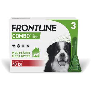 Frontline Combo Vet - hund over 40 kg - 3 pipetter