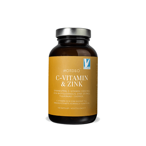 Nordbo C-vitamin & Zink - 100 kapsler