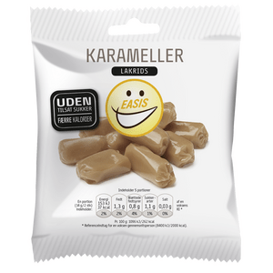 Easis Lakridskarameller - 70 g