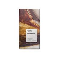 Vivani mørk chokolade med nougat Ø - 100 g