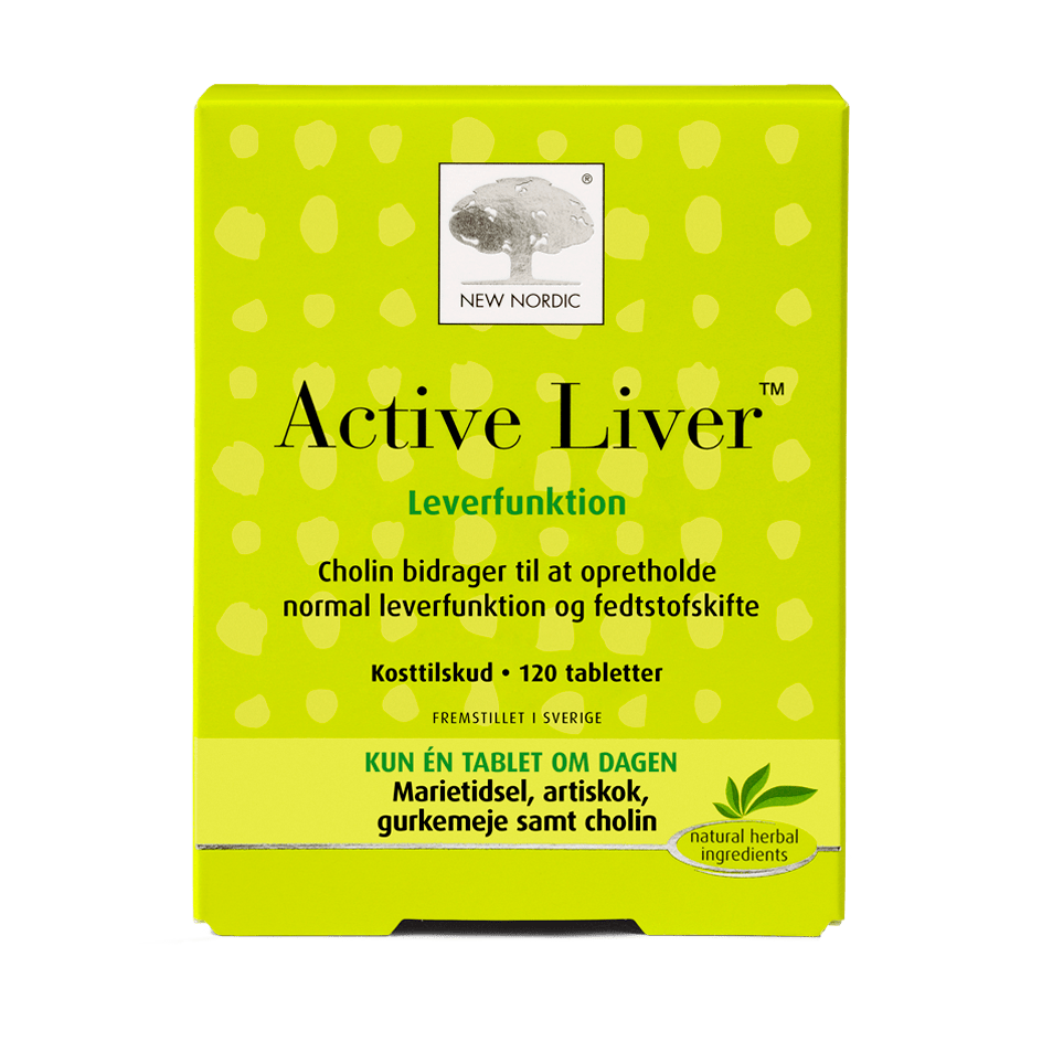 Denmark product data sample: New Nordic Active Liver - 120 tabl.