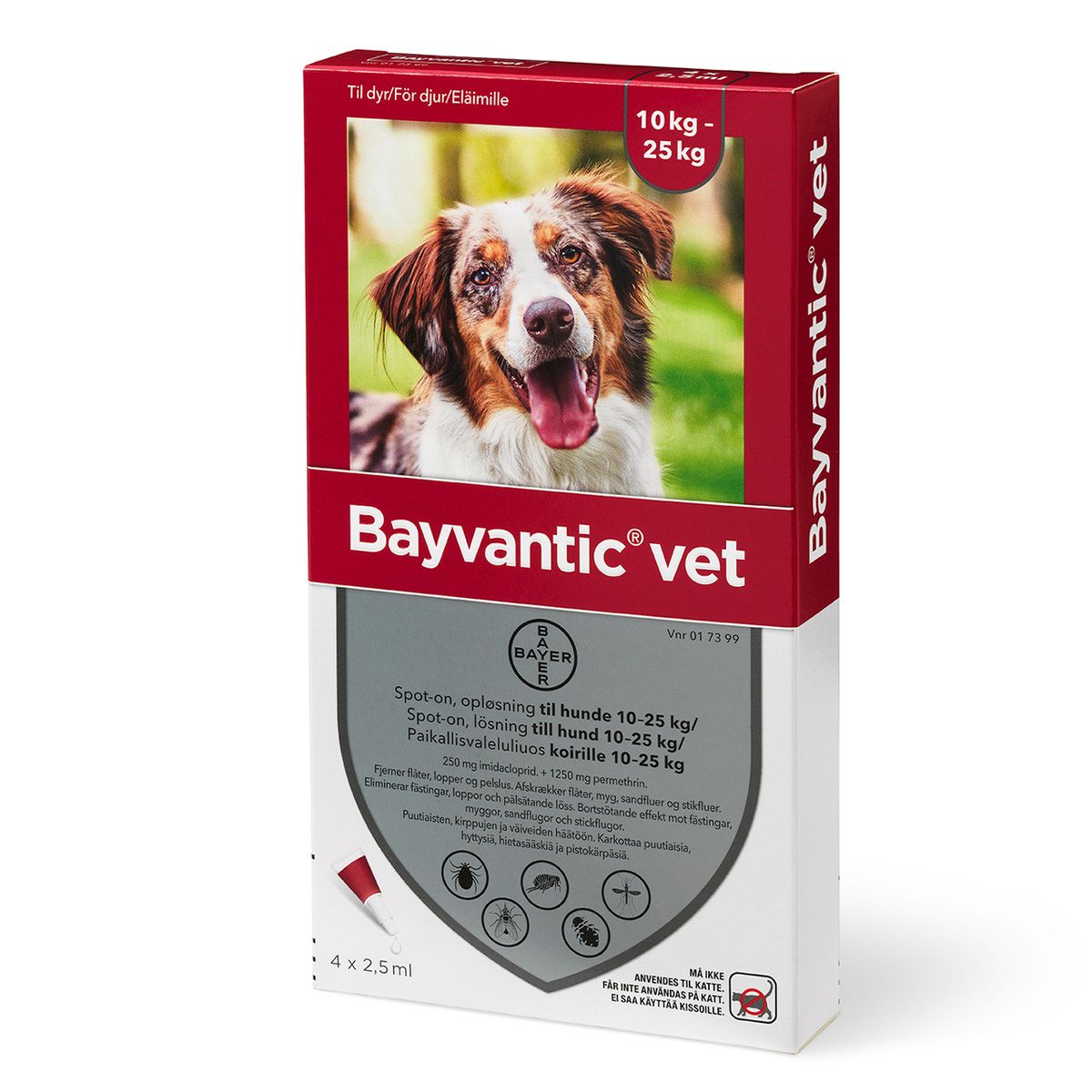 Hylde gøre det muligt for hjørne Bayvantic Vet. til hunde - 10-25 kg - Med24.dk