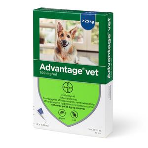 Advantage pour-on Vet hund, 25-40 kg