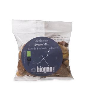 Biogan Svane Mix ristede/saltede nødder Ø - 30 g