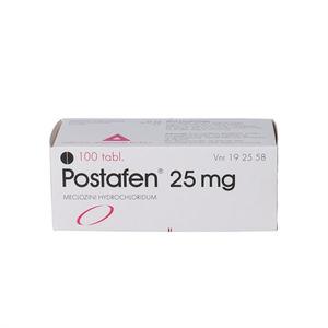 Postafen 25 mg - 100 tabletter