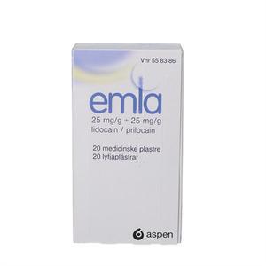 Emla plaster - 20 stk.