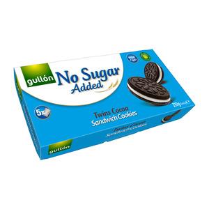 Gullon Gullón No Sugar Added Twins Cocoa Sandwich Biscuits - 210 g.
