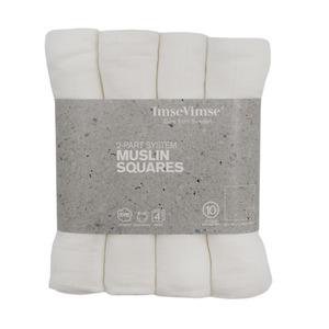 Imse & Vimse Muslin Diapers, 85x85 cm - 4 stk.