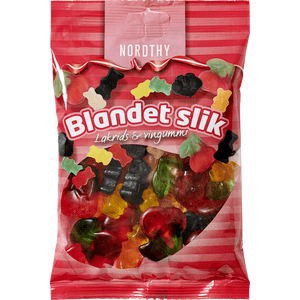 Nordthy Blandet slik - 225 g