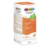 Pediakid 22 vitaminer og mineraler - 250 ml