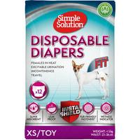 Simple Solution engangsbleer til tæver, str- xs - 12 stk