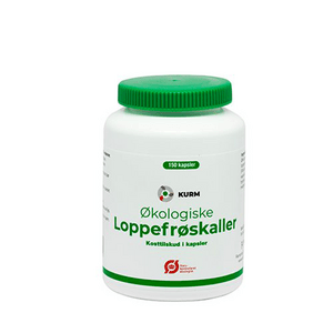 Kurm Ø Loppefrøskaller - 150 kapsler