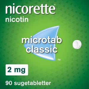 Nicorette Microtab Classic 2 mg - 90 stk