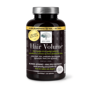 New Nordic Hair Volume Jubilæumspakke - 180 + 60 tabletter