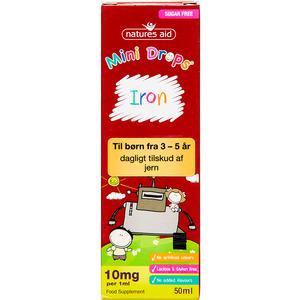 Natures Aid Mini Drops Iron - 50 ml