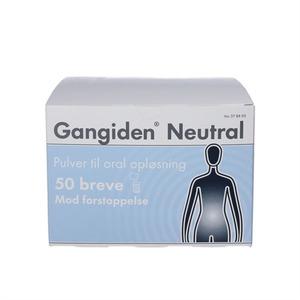 Gangiden Neutral pulver - 50 stk.