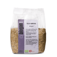 Biogan Gule Hørfrø Ø - 500 gram