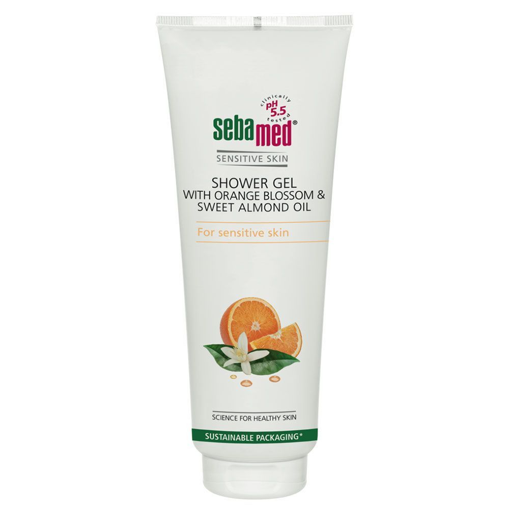 Køb Sebamed Shower Gel Orange Blossom & Almond 250 ml hos Med24.dk