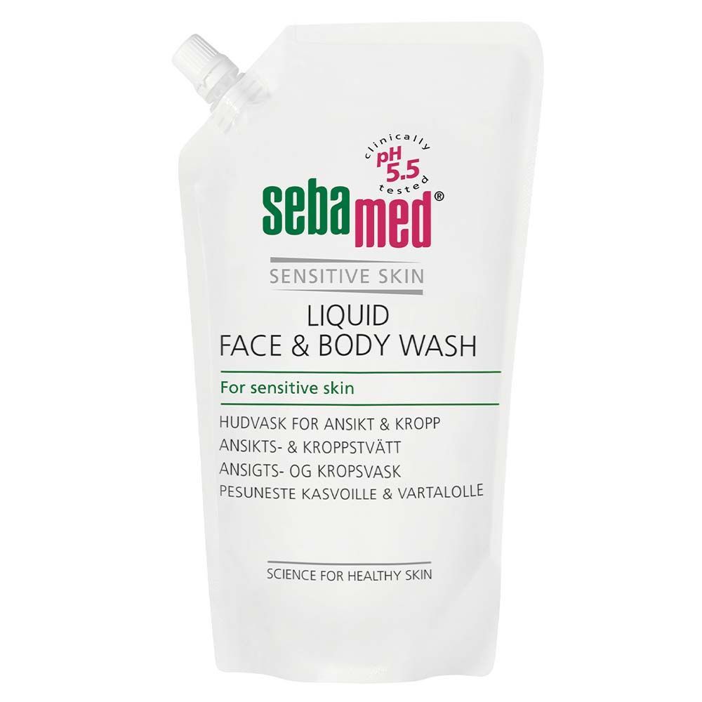 Køb Sebamed Liquid Face & Body Wash Refill 1000 ml hos Med24.dk