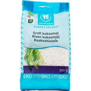 2: Urtekram Kokosmel groft Ø - 200 gr