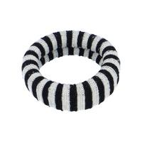 By Stær Ea Hårelastik - Stribet Sort