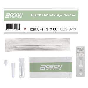 Boson Corona hjemmetest, SARS-CoV-2 Antigen, hurtigtest - 5 stk.