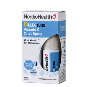 NordicHealth Dlux 1000 D-vitaminspray - 15 ml
