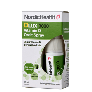 NordicHealth Dlux 3000 D-vitaminspray - 15 ml