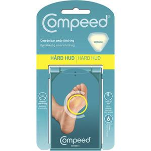 Compeed til hård hud, medium - 6 stk.