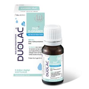 Duolac Duo+ D-dråber – 7,5 ml